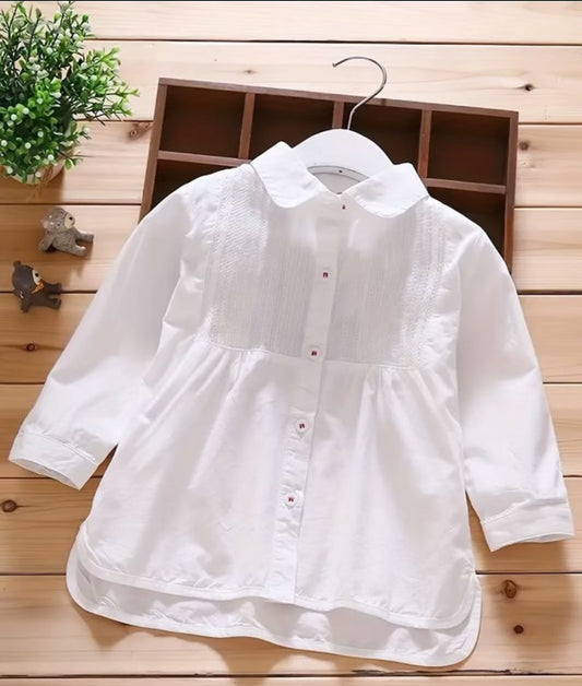 Girls Button-Up